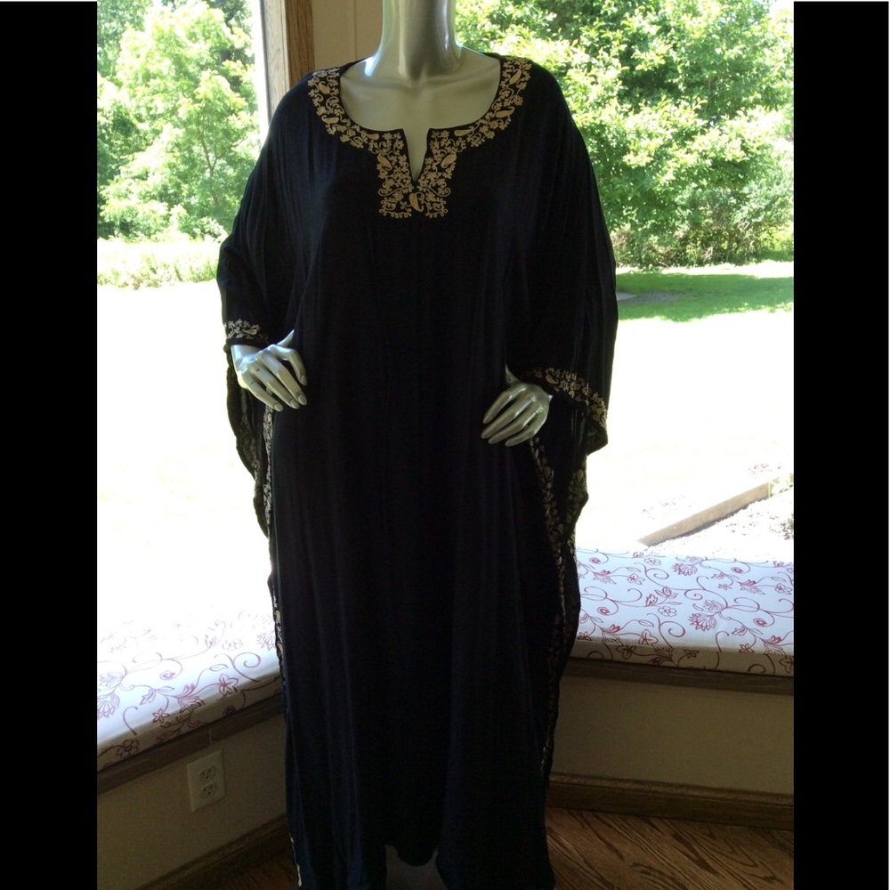 Smithsonian Institution Caftan Kaftan MaxiDress XL